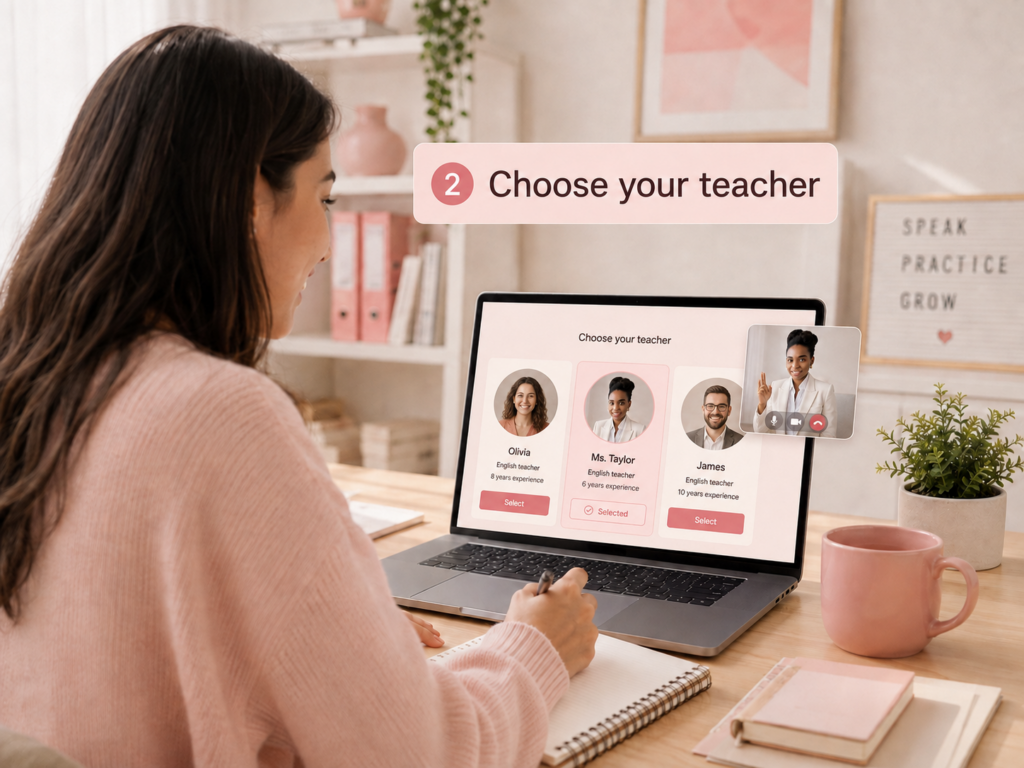 2. Choose your teacher